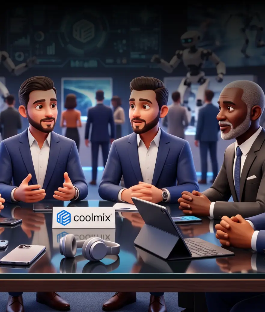 Coolmix team in Las Vegas, USA