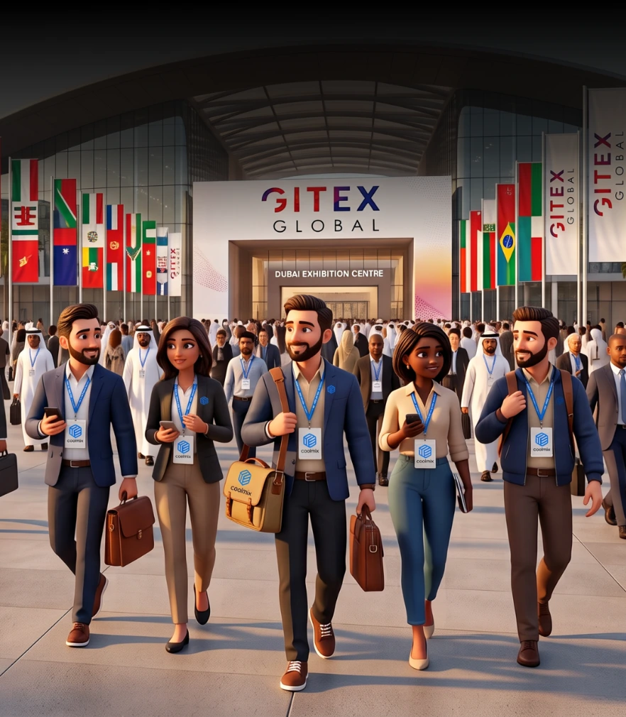 Coolmix team at GITEX Global Dubai