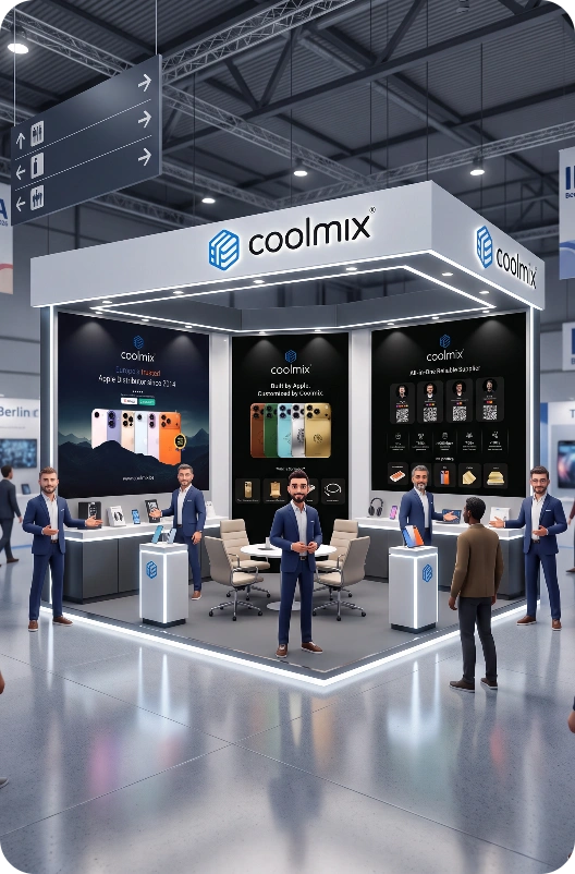 Coolmix exhibition booth — IFA Berlin