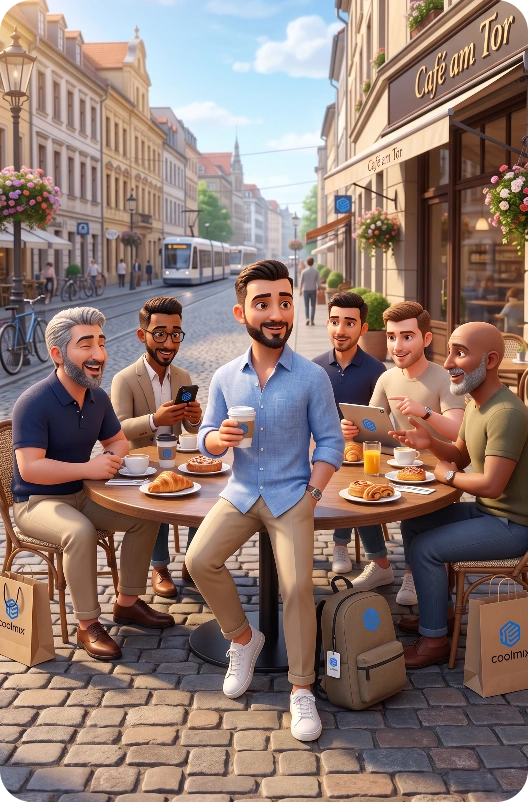 Coolmix team meeting with partners — IFA Berlin
