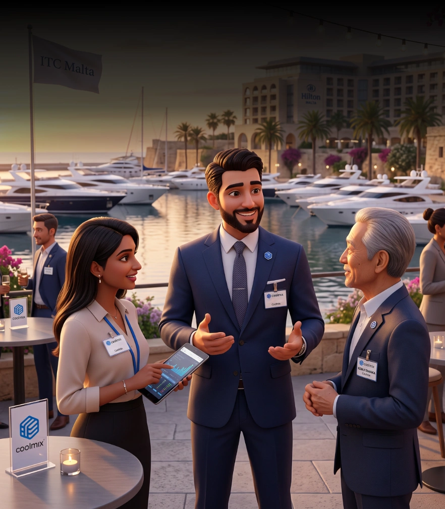 Coolmix team at ITC Malta