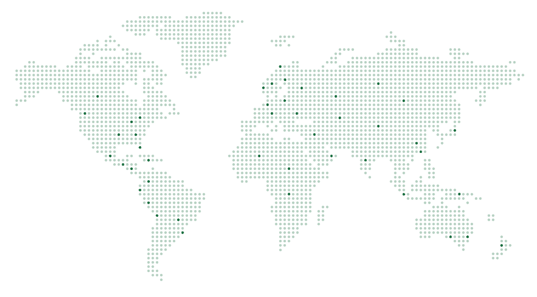 Mix Global Delivering Loacations Map